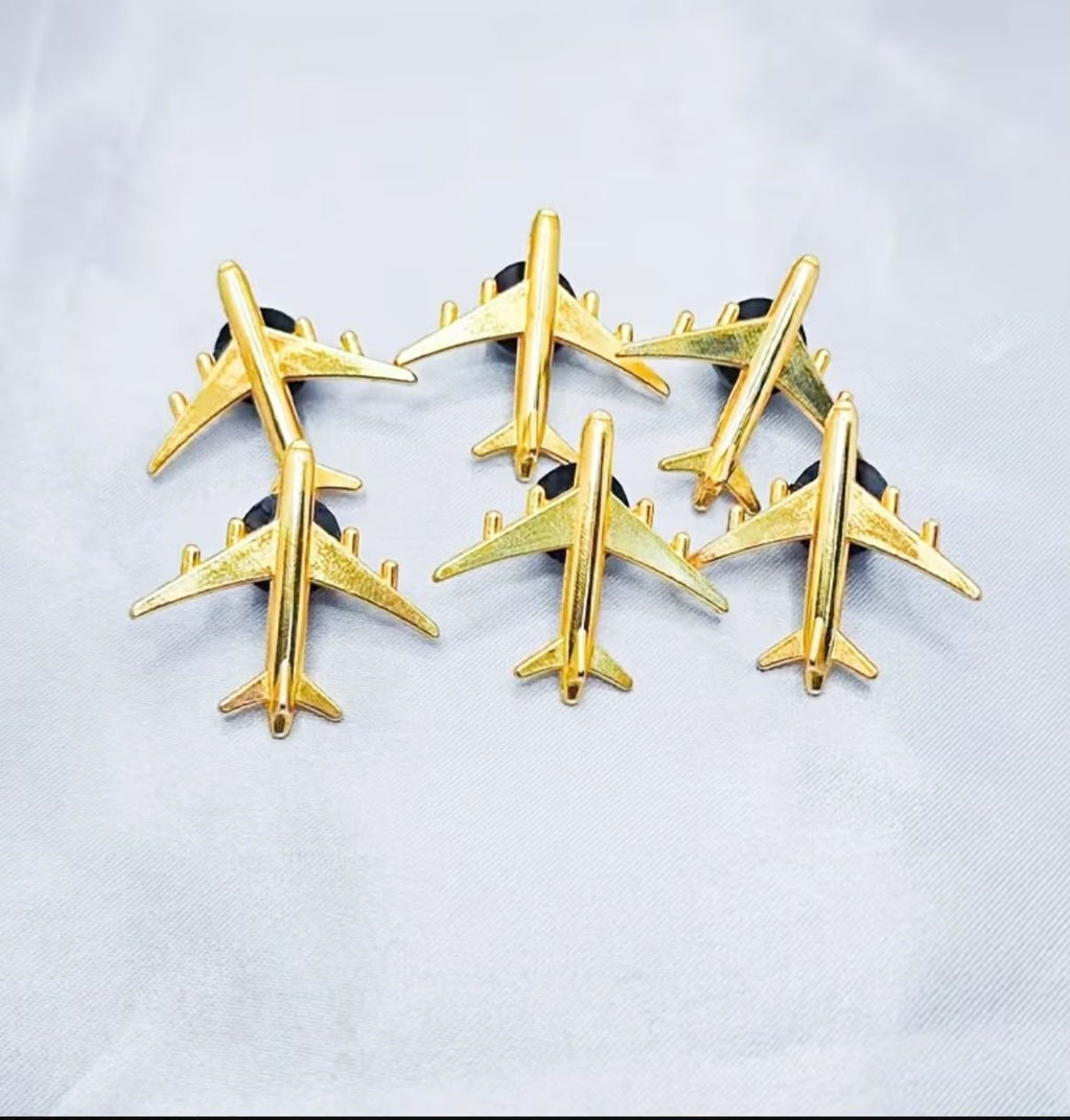 Airplane Brooch